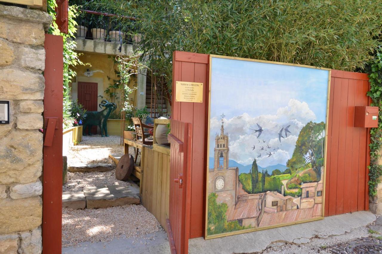 La Barbella Lägenhet Lourmarin Exteriör bild