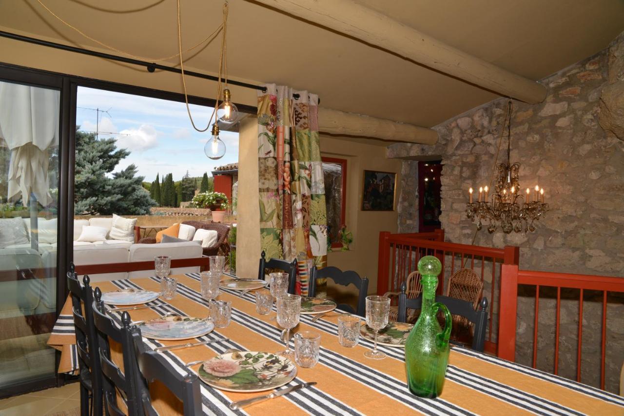 La Barbella Lägenhet Lourmarin Exteriör bild