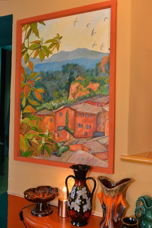 La Barbella Lägenhet Lourmarin Exteriör bild